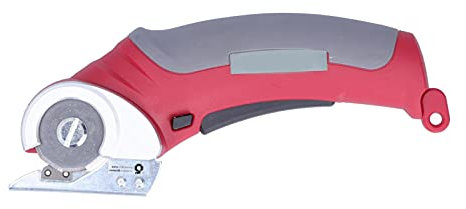 Cortador De Tela Giratorio Eléctrico, Cortador Giratorio Eléctrico De Mano Inalámbrico Con Batería Incorporada, Cortadora De Tela Portátil Recargable Con Estuche De Transporte Para Tela, Cuero, Telas