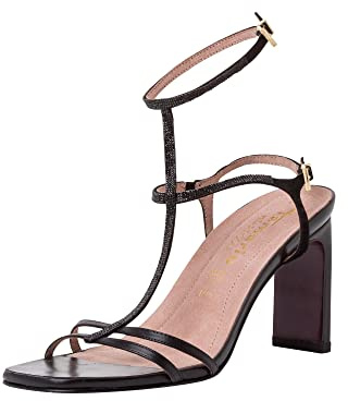 Tamaris Damen Riemensandale schwarz 39 (39)