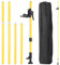 Mulcort Max de Soporte telescópico para nivelador de línea 4,2 m con altura ajustable, soporte de extensión de elevación de rosca de 1/4 de pulgada para niveles láser