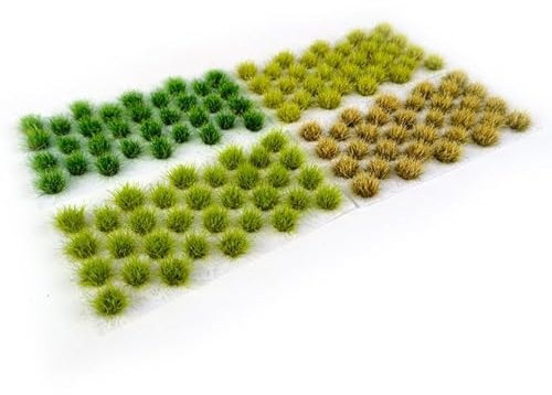 Modélisme Herbe, 2 cartons pour modélisme, herbe, décoration miniature, modélisme, herbe pour bricolage, chemin de fer, paysage, gazon artificiel, modelage