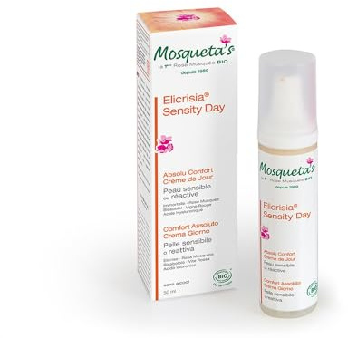 MOSQUETA'S Crème Sensity Peaux Sensibles à l'Huile de Rose Musquée du Chili