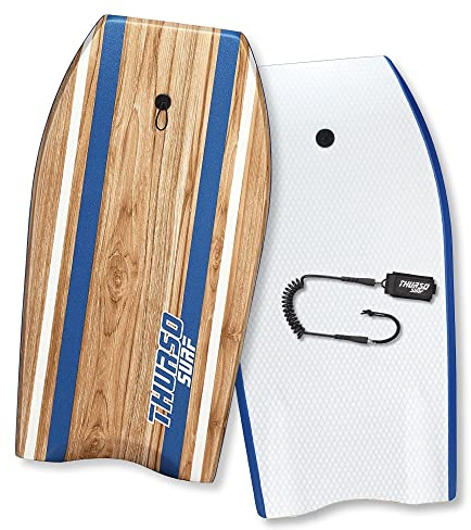 THURSO SURF Quill Bodyboard 107 cm – Leichtes & langlebiges Surfbrett mit EPS-Kern, HDPE-Boden und FRP-Verstärkung für Erwachsene & Kinder am Strand/Schwimmbad