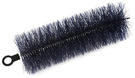 Forega - Filterbürste 24 Stück Ø 10 cm á 60 cm; für Koiteich | Effektive Reinigung und klares Wasser | Hochdichte Polypropylenfasern | Wellenförmiges Borstendesign, Schwarz