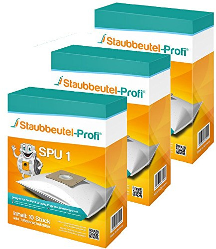 Staubsaugerbeutel Geeignet für Severin BC 7047, 7048, 7049, BR 7962 (30 Staubbeutel)