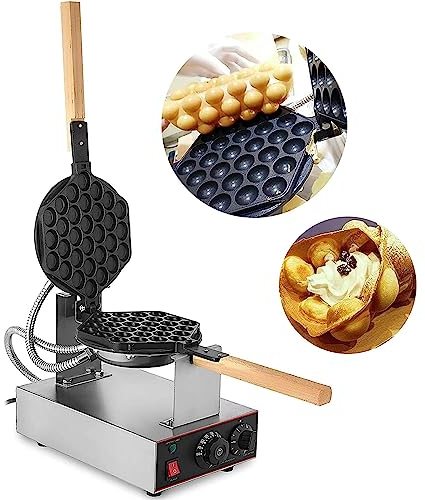 Gaufrier À Bulles, Gaufrier Commercial, Machine À Gâteau Aux Œufs Électrique, Machine À Gaufrier Électrique Antiadhésive, Machine À Gâteau Aux Œufs Électrique 30PCS, Température 50-250 ℃