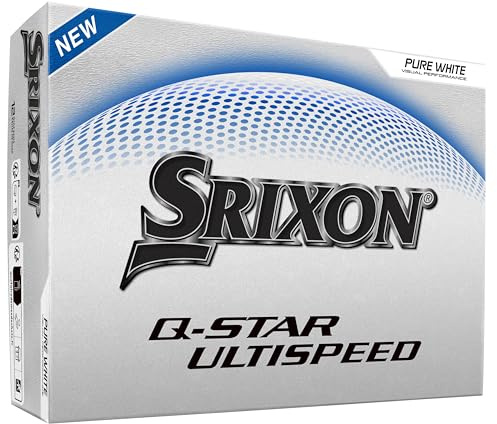 Srixon Q-Star Ultispeed Golf Balls, White