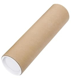 KIXZSAZ Tubos de envío para pósteres Tubos Postales Resistentes, confiables y duraderos Adecuados para Todas Las Necesidades de envío en tamaños A4 y A3 Rollo de póster, 15.7 Pulgadas