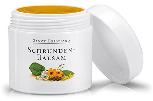 Sanct Bernhard Schrunden-Balsam mit Ringelblume, Kamille, Hamamelis, Johanniskraut, Vitamin E 100 ml