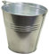 Zinkeimer einfach 15 Liter Durchmesser 32 cm