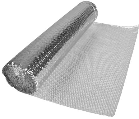 Windhager Winter-Kälteschutzfolie Superprotect, Frostschutzfolie, Isolierfolie für Pflanzen und Lebensmittel, Thermofolie, Winterschutz, 5 x 0,5 m, silber