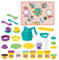 Play-Doh Kitchen Creations - Coffee 'n Tea Party-Spielset mit 8 Farben, Spielmatte, über 15 Werkzeuge