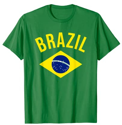 Brésil Fan du Brésil Tenue brésilienne T-Shirt