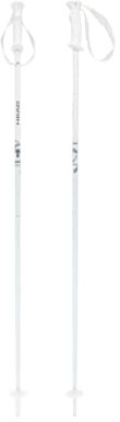 Head Joy Women's Lightweight Durable Aluminum All-Mountain Downhill Sports Ski Pole with Star Tip, Aerodynamic Race Basket, Automatic Strap & SBS Soft Handle Grip, White, 125
