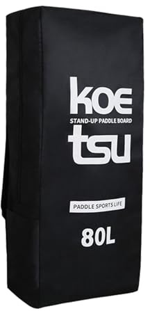 Genérico Mochila para Tabla Paddle | 80L/105L/125L Bolsa para Tabla De Surf De Remo, Mochila Impermeable Y Plegable Lona para Pie Pádel Inflable, Bolsa Mochila para Tabla Surf, Saco Seco para Kayak