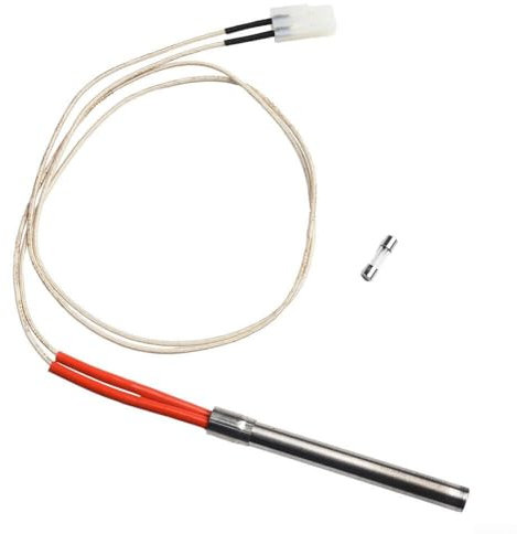 Elemento riscaldante per griglie a pellet di legno con 1 fusibile per accensione rapida e affidabile