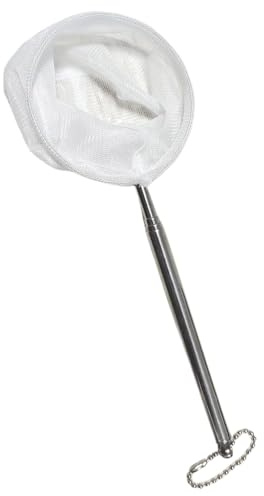 Red de pesca extensible con mango retráctil para grandes rendimientos, gran acuario, red de aterrizaje de peces para niños y adultos, accesorio de pesca