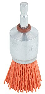 wolfcraft Cepillo de pincel de alambre de nylon, agresivo I 1510000