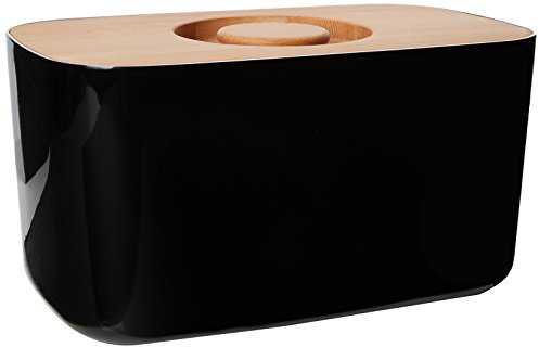 Joseph Joseph Melamine Bread Bin - Black