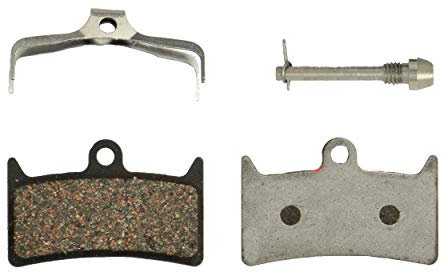 EBC Brakes CFA639 Disc Brake Pads, Compatible with Hope Evo V4, Red – Organic (Soft)