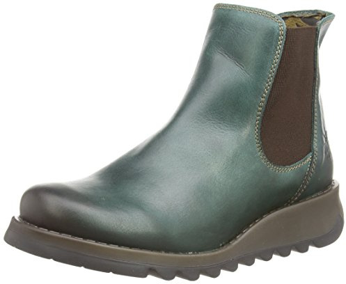Fly London Women's Salv Chelsea Boots, Petrol, 5 UK