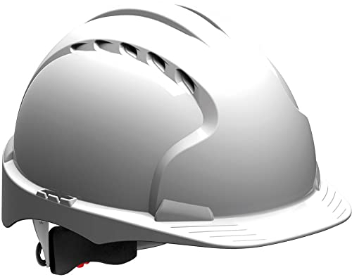 Casque de Chantier EVO3 réglage a vis en 397, Blanc