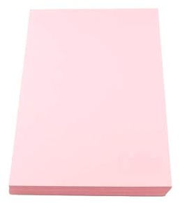 House of Card & Paper Karton, A4, 160 g/m², Pastellrosa, 100 Blatt