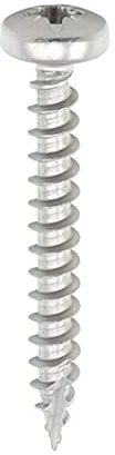 TIMCO Classic Multi-Purpose Pan Head A2 Stainless Steel Woodcrews - 4.0 x 30 Box of 200-40030CLAPSS