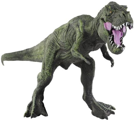 Realistischer Tyrannosaurus Rex Dino Figuren Spielzeug - Detailliertes Prähistorisches Geschenk für Kinder 3-7 Jahren (012)