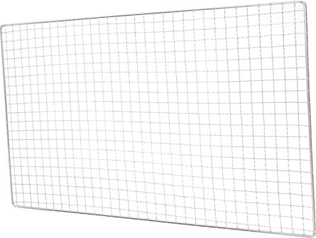 UKCOCO Rejilla Inoxidable 304 para Barbacoa 40X25Cm de Alambre Antiadherente para Cocinar Carne y Verduras Accesorios Ecológicos para Parrilla de Limpiar