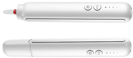 mophrati Trapano per unghie elettrico senza fili Ricarica USB Lima per unghie portatile Lucidatore per unghie Strumento di levigatura per manicure per esfoliazione