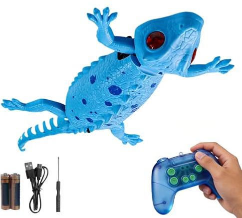 Générique Jouet Gecko Grimpeur de Mur - Jeu Électrique de Grimpe Lumineux avec 2 Modes - Robot Gecko Murale Jouet Enfant,pour, Filles et Garçons, en Âge Préscolaire et Élèves de
