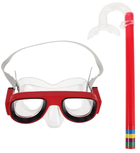 CIYODO Masque de Plongée et Lunettes de Natation pour Garçon et Filles avec Tuba en Silicone Anti-Fuite et Protection Complète des Yeux, Piscine et Plage