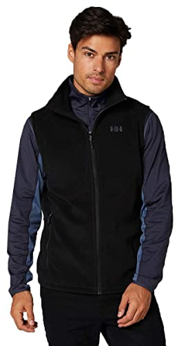 Helly Hansen Herren Daybreaker Fleece Vest Vlies, Schwarz, L