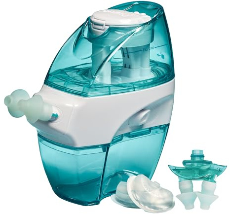 Navage® Multi-User Bundle - Navage Irrigation System - Saline Nasal Rinse Kit with 1 Nose Cleaner, 30 Salt Pods, and Extra Nasal Dock and Pair of Nose Pillows