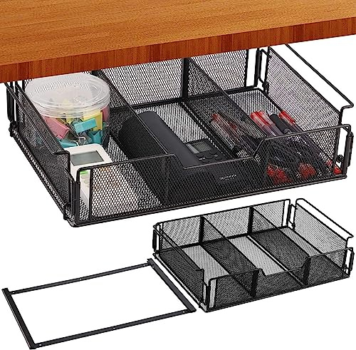 Cassetto Sottopiano, Cassetto Sotto Scrivania, Organizer Per Cassetti Sotto La Scrivania Con Design Divisorio, Cassetto Sotto Scrivania In Metallo, Cassetto Nascosto Per U-fficio, Casa, Scuola