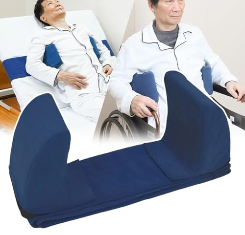Cuscino Di Supporto Laterale Per Le Sedie A Rotelle, Cuscino Lombare Per Sedia A Rotelle, Supporto Laterale Regolabil Per Anziani Paralitici, Per Sedie A Rotelle/Letti Per Allattamento,Blue