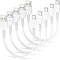 Acecene USB C Charger Cable Short [30CM / 0.3M, 5 Pack], USB A to USB C Charger Cord Fast Charge USB Type C Cable For Huawei Samsung Galaxy Xiaomi Google Pixel Oneplus - White