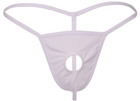 Bommi Fairy String Brief sexig mini tanga underkläder hål öppning t-byxor rolig present maximal stretchmidja 90 cm. XS-L.