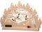 Michael Müller 3D-Doppelschwibbogen - Winterlandschaft - 42 x 30 x 4,5 cm - Original Erzgebirge Schwibbögen