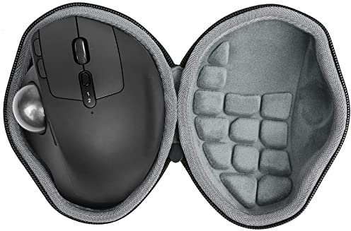 co2CREA Hart Reise Tasche für Logitech MX Ergo/Ergo S/Ergo Plus/Ergo M575 /M575S /M501 Wireless Kabellose Ergonomische Trackball Maus