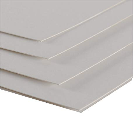 Carton Plume - Bianco 50X70 Spessore 5mm conf. da 4 Fogli