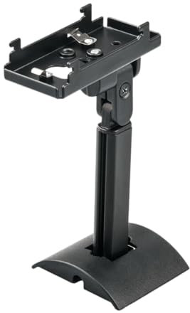 CAXUSD Supporto Parete Per Altoparlanti Surround in Plastica E Metallo Kit Installazione Incluso Viti Maggior Dei Tipi