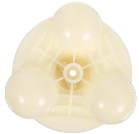 CALLARON Rodillos de Masaje para Silla Cabezal Triple Ajustable para Cuello y Espalda Repuesto para Reparación de Masajeadores con Bolas Giratorias Suaves