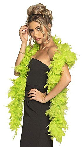 Boland - Boa de plumas, alrededor de 180 cm, accesorio, disfraz de corista, carnaval, fiesta temática, fiesta de lema