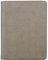 Rhodia 168101C - Konferenzmappe Rhodiarama 19,5x25,5 cm, mit Etui, dehnbare Haupttasche, 2 flache Reißverschlusstaschen, Kartenfächer, Stiftehalter, Cover aus Kunstleder Maulwurfsgrau, 1 Stück