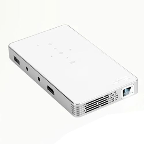 QUYNAGER QUYNAGER MINI-projektor 5000mAh batteri Videoprojektor Cinema Portable Theatre Android IOS-telefon 1080P 4K Video (D)