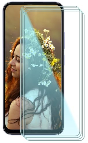 TIANDIMY 4 Pack Screen Protector for Blackview Wave 8C,Tempered Glass Film with Easy Installation Tool,Case-Friendly,HD Clear,Anti Scratch Bubble Free,Ultra Resistant.