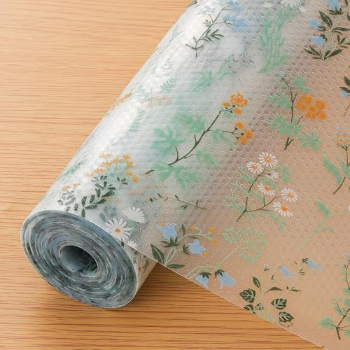 ATHEM Drawer Liners, Non-Slip Shelf Protector for Kitchen Cupboards | Non-Adhesive Kitchen Cabinet Liner, Waterproof Fridge Liner for Drawers, Shelves and Cupboards, Easy to Cut, 60x900CM
