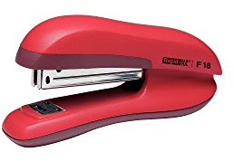 Rapid F16 23811103 - Grapadora, fabricada en plástico, 20 hojas, color rojo