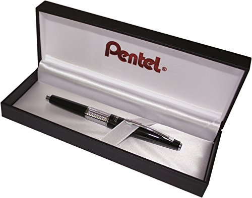 Pentel Kerry P1037 hochwertiger Druckbleistift in Geschenkbox, 0.7 mm, Härtegrad HB, schwarz (1 Stück)